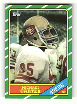 1986 Topps Base Set #165 Michael Carter