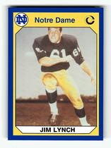 1990 Collegiate Collection Notre Dame 200 #63 Jim Lynch