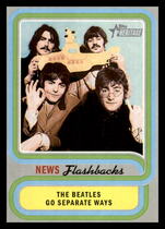 2019 Topps Heritage News Flashbacks #NF-11 The Beatles Break Up