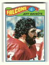 1977 Topps Base Set #327 Jeff Van Note