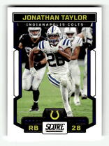 2023 Score Base Set #9 Jonathan Taylor