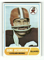 1968 Topps Base Set #76 Gene Hickerson