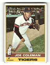 1976 Topps Base Set #456 Joe Coleman