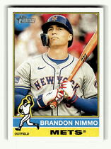 2025 Topps Heritage #37 Brandon Nimmo