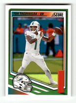 2025 Score Base Set #25 Tua Tagovailoa