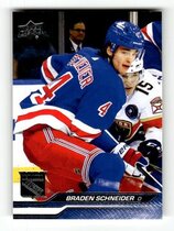 2023 Upper Deck Base Set Series 2 #372 Braden Schneider