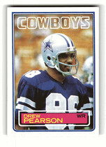 1983 Topps Base Set #51 Drew Pearson