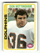 1978 Topps Base Set #162 Don Nottingham