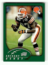 2002 Topps Base Set #107 Anthony Henry