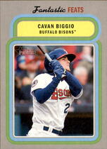 2019 Topps Heritage Minor League Fantastic Feats #FF-17 Cavan Biggio