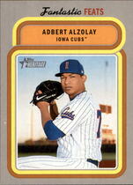 2019 Topps Heritage Minor League Fantastic Feats #FF-9 Adbert Alzolay