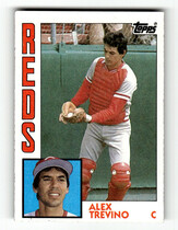 1984 Topps Base Set #242 Alex Trevino