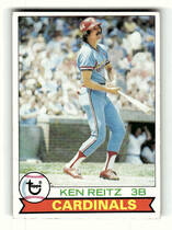 1979 Topps Base Set #587 Ken Reitz