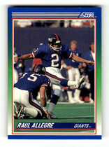 1990 Score Base Set #54 Raul Allegre