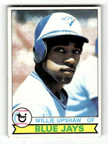 1979 Topps Base Set #341 Willie Upshaw