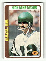 1978 Topps Base Set #491 Nick Mike-Mayer