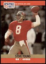 1990 Pro Set Base Set #645 Steve Young
