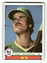 1979 Topps Base Set #224 Dave Revering