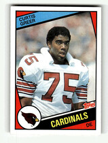 1984 Topps Base Set #344 Curtis Greer