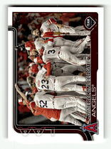 2025 Topps Base Set #85 Los Angeles Angels Team Card