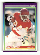 1990 Score Base Set #476 Naz Worthen