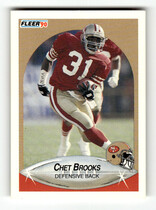 1990 Fleer Base Set #2 Chet Brooks