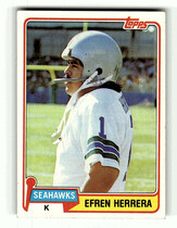 1981 Topps Base Set #469 Efren Herrera