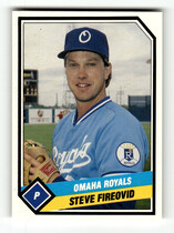 1989 CMC Omaha Royals #178 Steve Fireovid