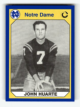 1990 Collegiate Collection Notre Dame 200 #78 John Huarte