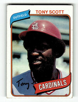 1980 Topps Base Set #33 Tony Scott