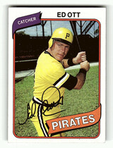 1980 Topps Base Set #383 Ed Ott