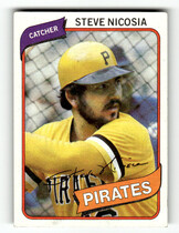 1980 Topps Base Set #519 Steve Nicosia