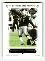 2005 Topps Base Set #304 Sebastian Janikowski