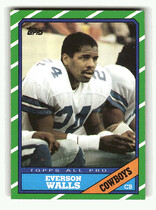 1986 Topps Base Set #135 Everson Walls