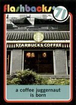 2020 Topps Heritage News Flashbacks #NF-2 First Starbucks Opens