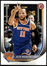 2025 Bowman Base Set #62 Jalen Brunson