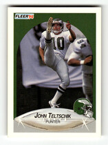 1990 Fleer Base Set #91 John Teltschik