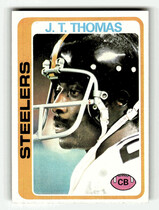 1978 Topps Base Set #124 J.T. Thomas