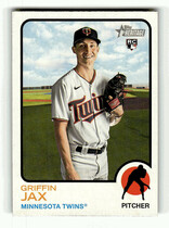 2022 Topps Heritage #268 Griffin Jax