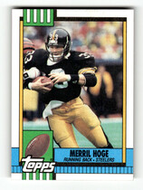 1990 Topps Base Set #185 Merril Hoge