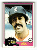 1981 Topps Base Set #337 Lynn Jones