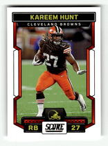 2023 Score Base Set #208 Kareem Hunt