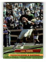 1992 Ultra Base Set #430 Chris Hakel