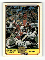 1981 Fleer Team Action #34 Saints