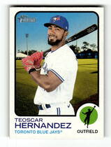 2022 Topps Heritage #357 Teoscar Hernandez