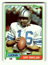 1981 Topps Base Set #274 Gary Danielson