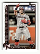2025 Topps Base Set #167 Andres Chaparro