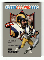 1990 Fleer All-Pros #6 Tom Newberry