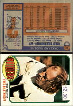 1976 Topps Base Set #25 Fred Biletnikoff