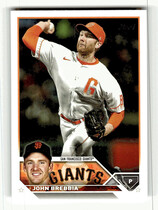 2023 Topps Update #US157 John Brebbia